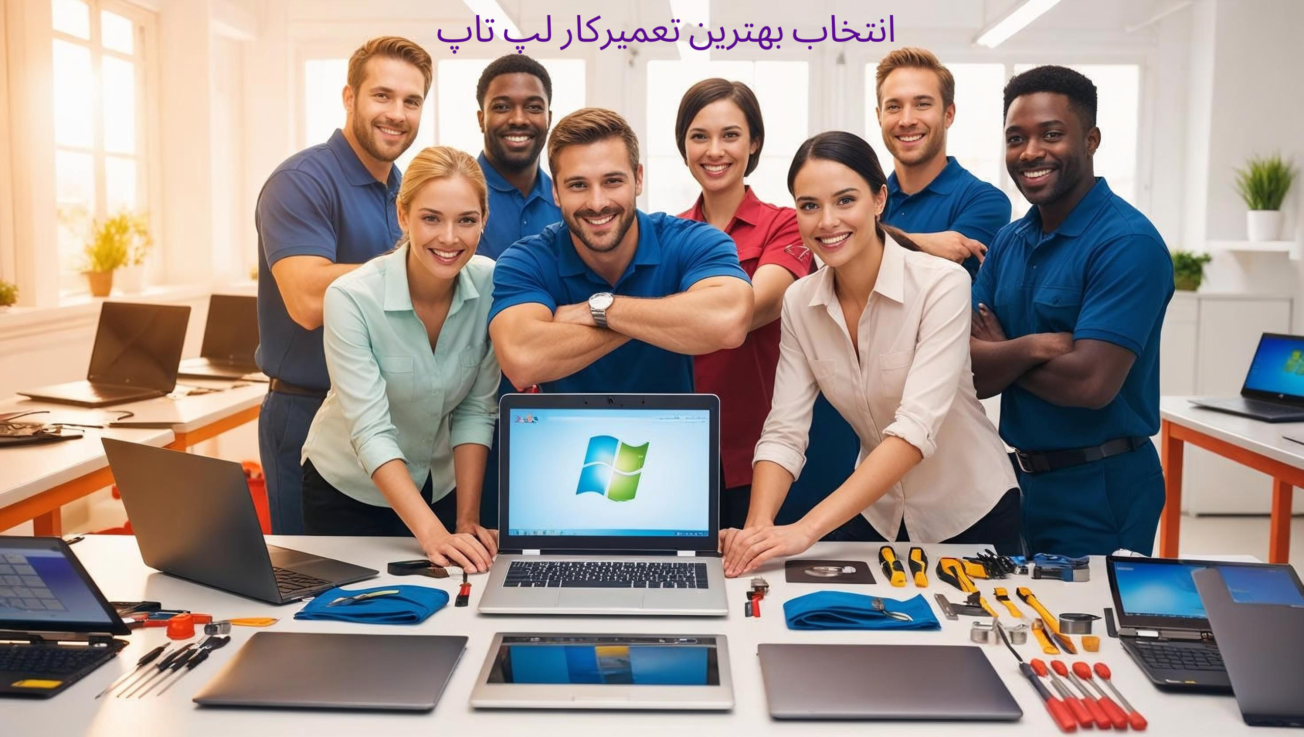انتخاب بهترین تعمیرکار لپ تاپ
